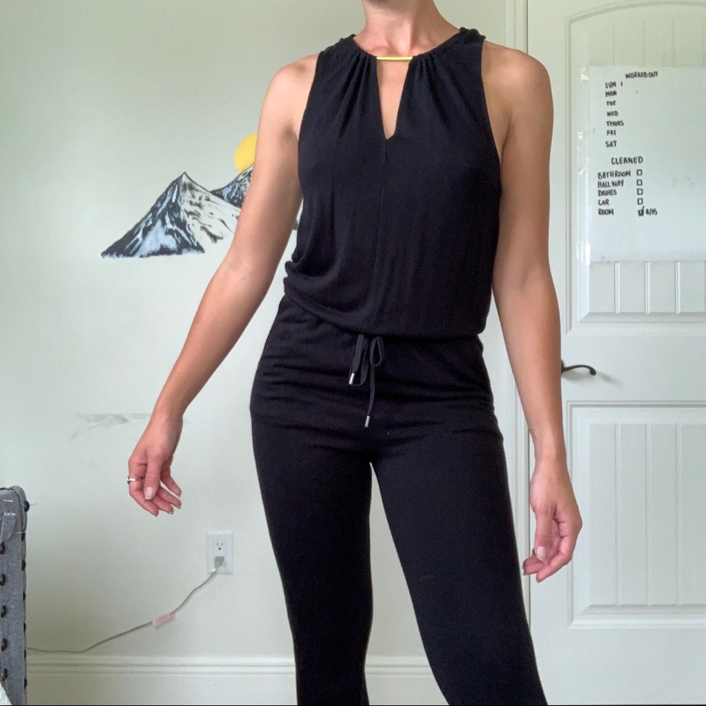 🔥 KIIND OF Open Back Black Jumpsuit 🔥